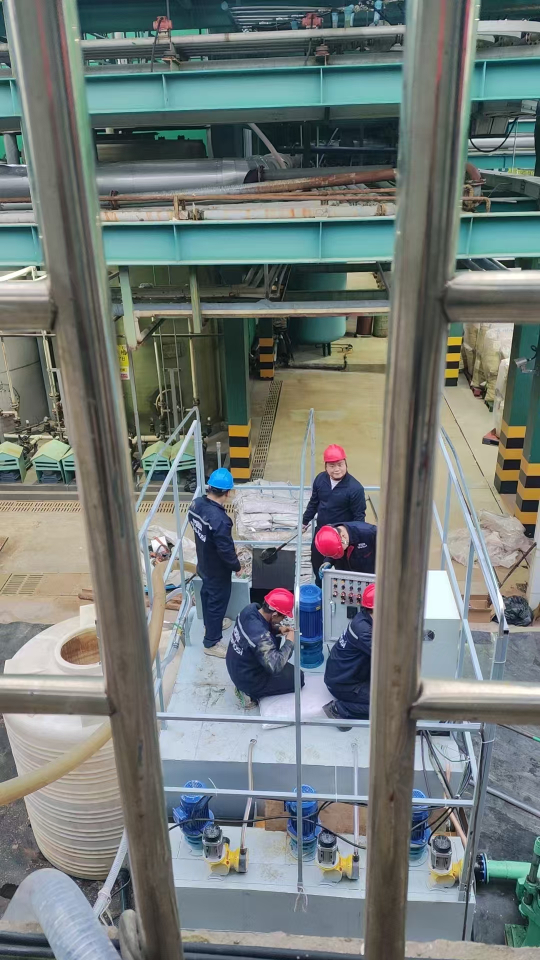 旺财28集团清淤机器人助力沉淀池环保升级!